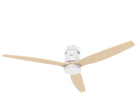 Ventilador de techo Taurus Polar 3B, 30W, mando, 3 aspas 132cm, LED, temporizador, 88,94€.