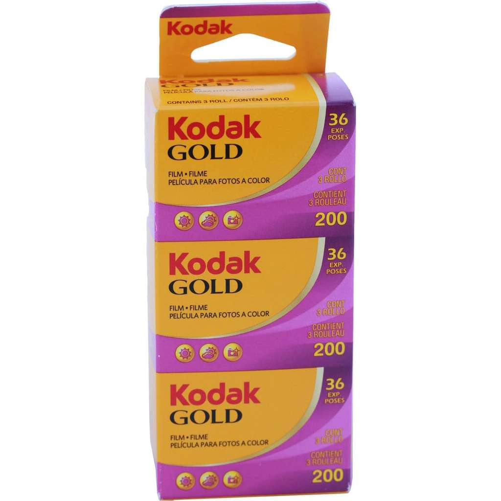 Pack de 3 Kodak Gold 36 exposiciones por 22,70€ en Amazon, con un 31% de descuento