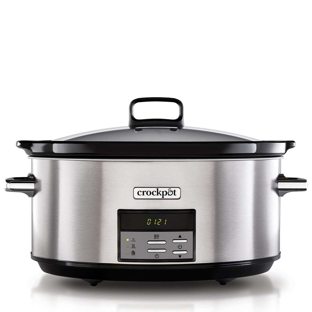 La Crockpot digital de 7,5 litros baja a 54,50€ en Amazon con un 22% de descuento