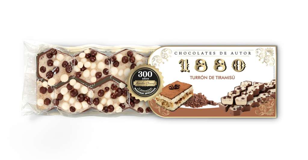 Turrón de tiramisú 1880 por 4,56€ en Amazon, con un 46% de descuento