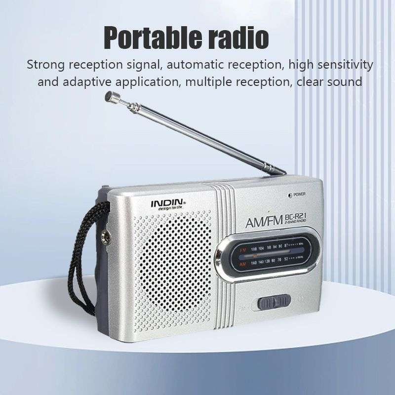 El BC-R21, radio AM/FM portátil ultrafina, baja a 2,99 € con un 71% de descuento