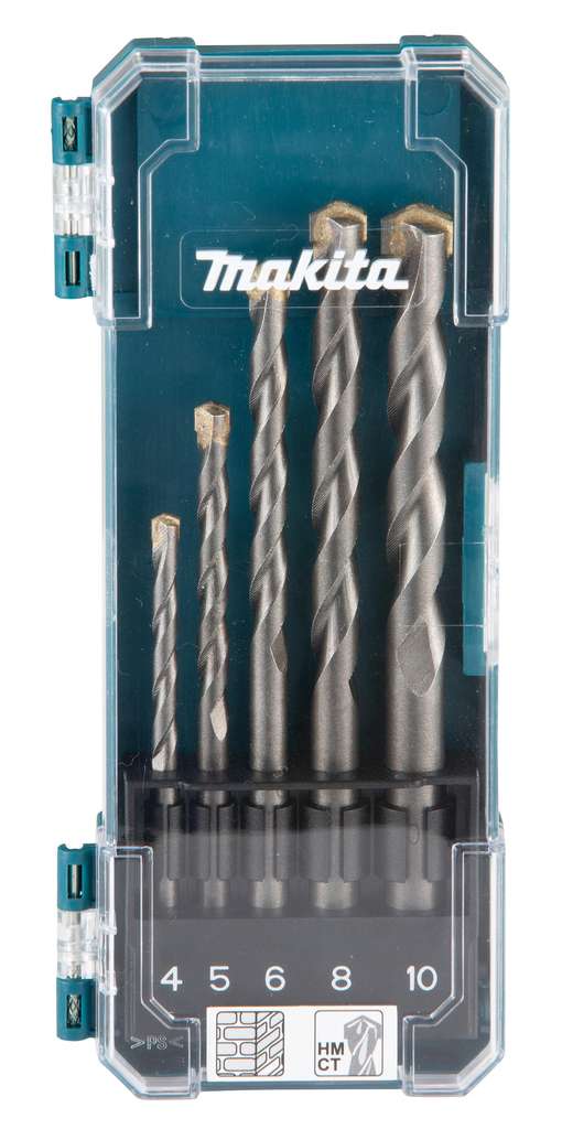 Juego de brocas Makita D-72877 (5 piezas) por 6,49€ en Amazon, con un 32% menos