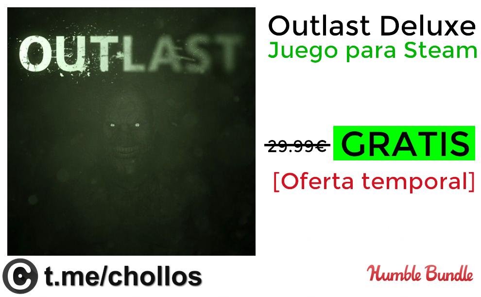 Outlast Deluxe Edition GRATIS videojuegos-de-consola-xbox-playstation Outlast Deluxe Edition GRATIS